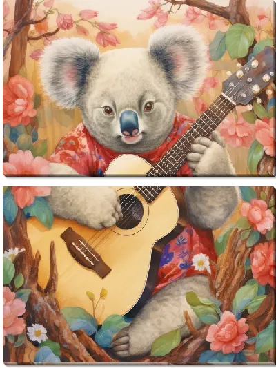 Модульная картина Коала №87