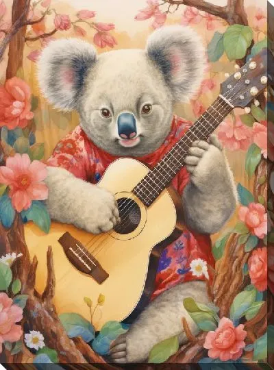 Картина маслом Коала №87