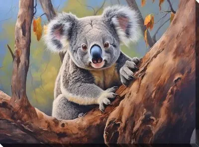 Картина маслом Коала №89