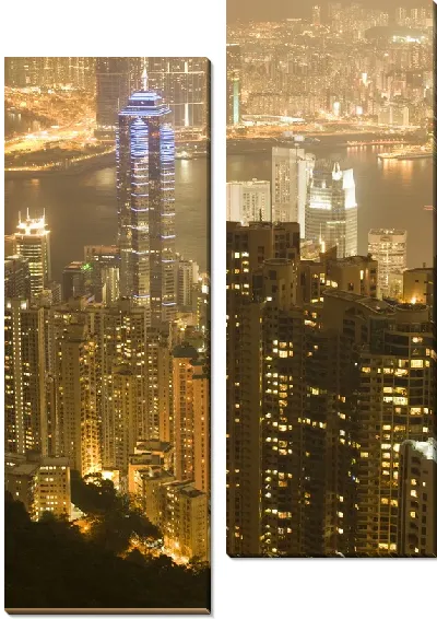 Модульная картина Гонконг №24