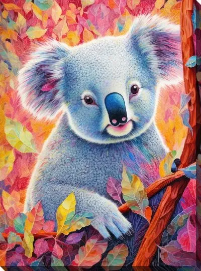 Картина маслом Коала №94