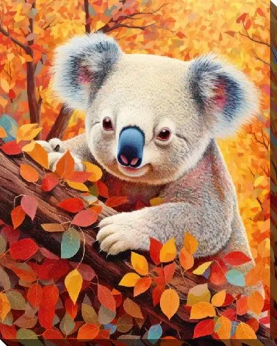 Картина маслом Коала №96