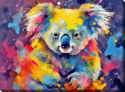 Картина маслом Коала №99