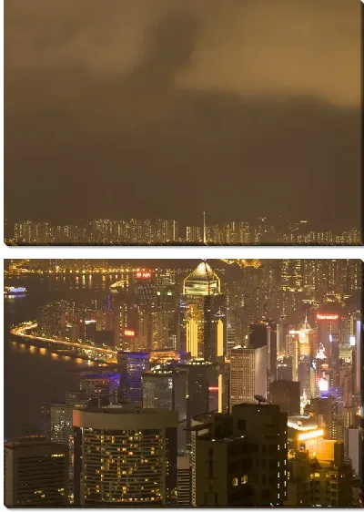 Модульная картина Гонконг №25