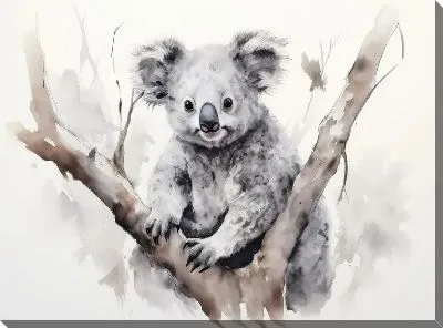 Картина маслом Коала №105