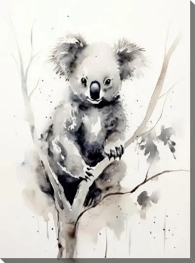 Картина маслом Коала №106