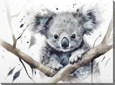 Картина маслом Коала №107