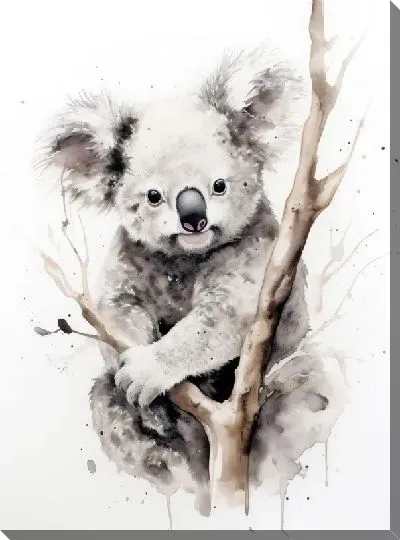 Картина маслом Коала №109