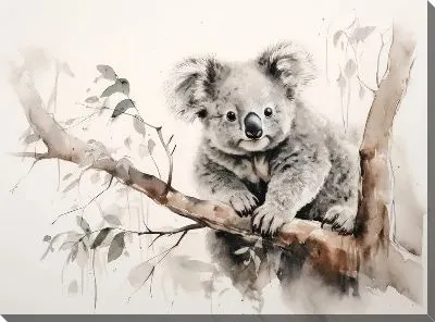 Картина маслом Коала №110