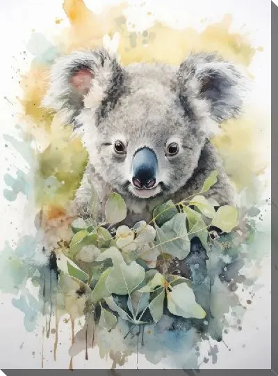 Картина маслом Коала №114