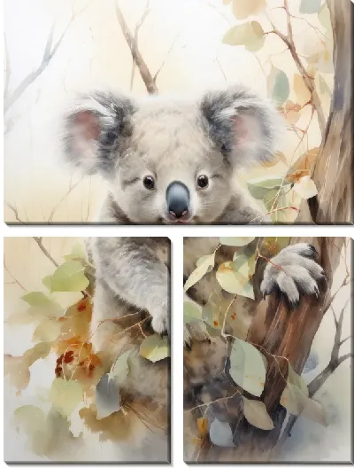 Модульная картина Коала №116
