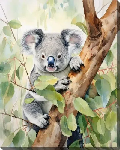 Картина маслом Коала №118