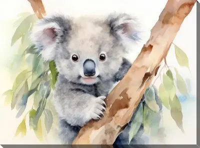 Картина маслом Коала №119