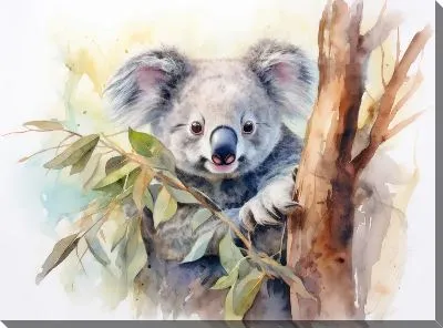 Картина маслом Коала №120