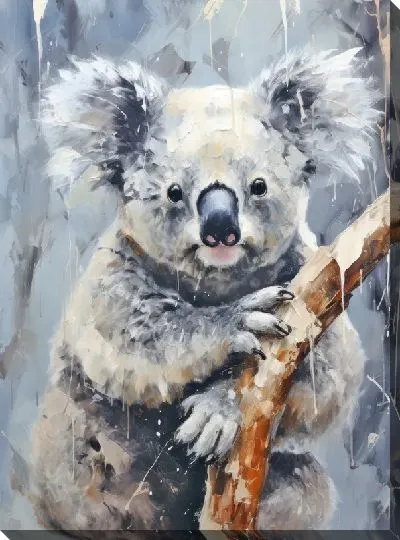 Картина маслом Коала №124