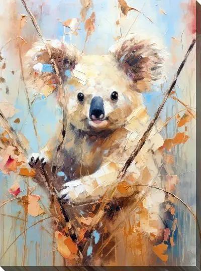 Картина маслом Коала №126