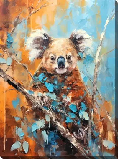 Картина маслом Коала №127