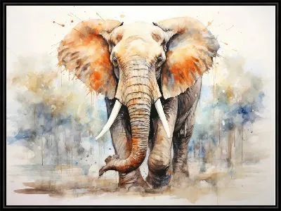 Картина Слон №140