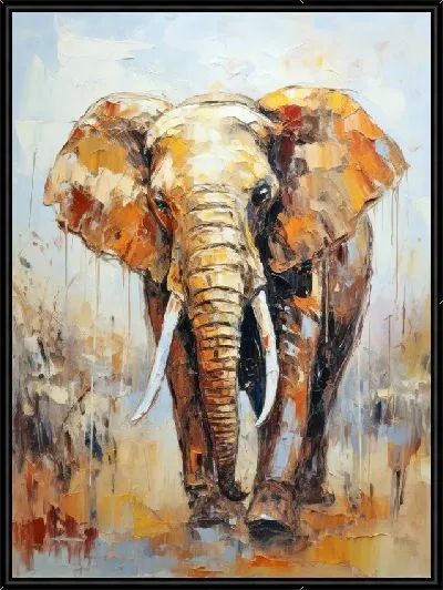 Картина Слон №145