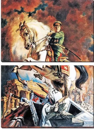 Картина Портрет маршала Георгия Жукова