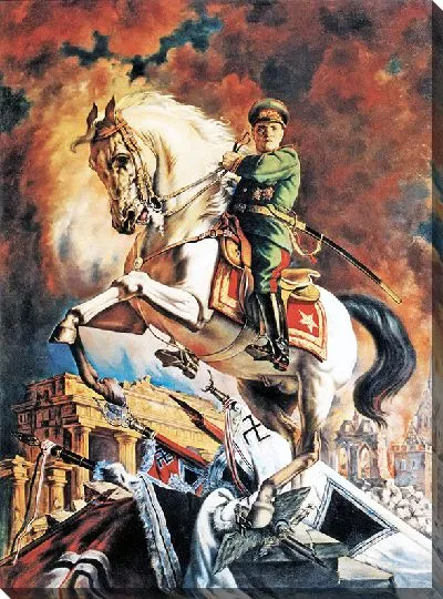 Картина Портрет маршала Георгия Жукова