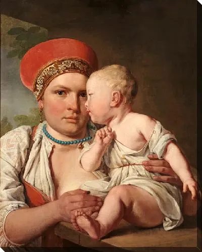 Картина Кормилица с ребёнком