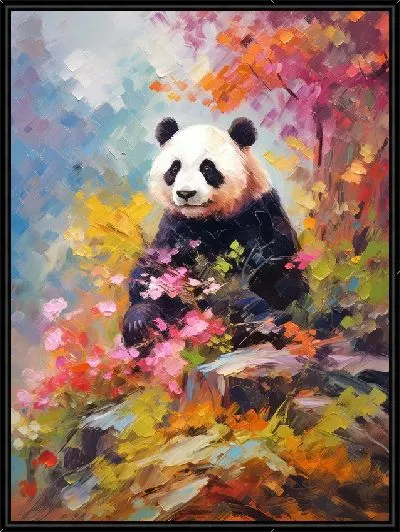 Картина Панда №17