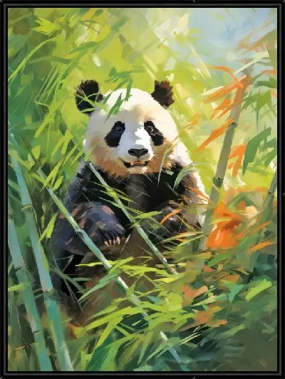 Картина Панда №18