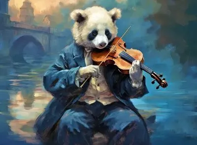 Плакат Панда №19