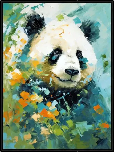 Картина Панда №43