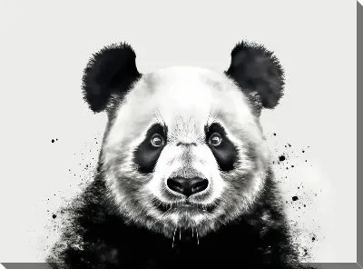 Картина маслом Панда №51