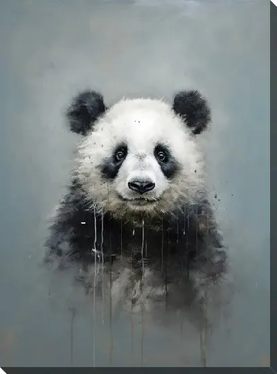 Картина маслом Панда №71