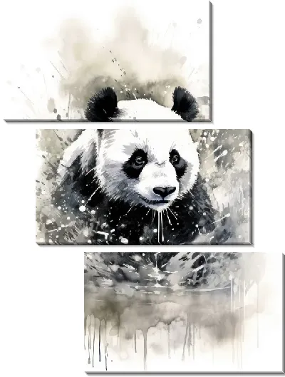 Модульная картина Панда №139