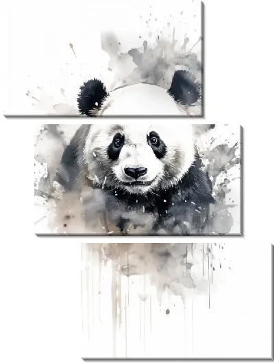 Модульная картина Панда №140
