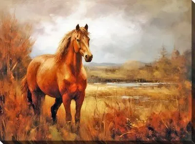 Картина маслом Лошадь №31
