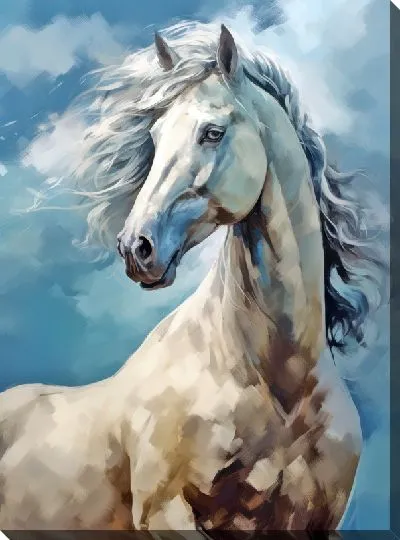 Картина маслом Лошадь №41