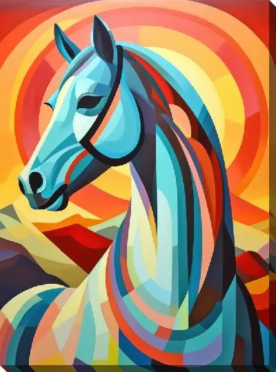 Картина маслом Лошадь №71