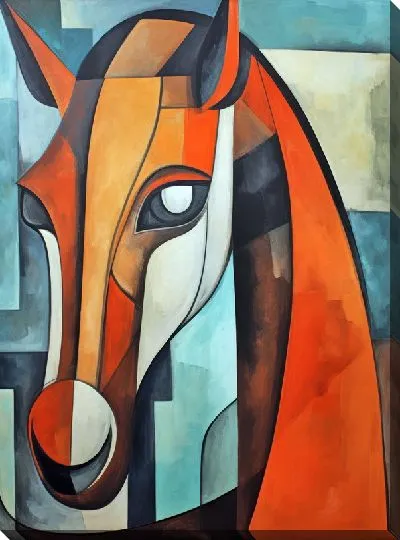 Картина маслом Лошадь №24