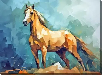 Картина маслом Лошадь №311