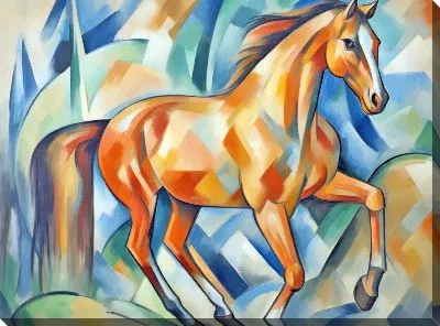 Картина маслом Лошадь №33