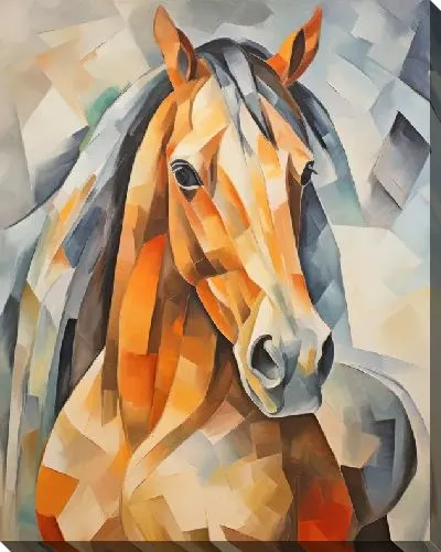 Картина маслом Лошадь №34