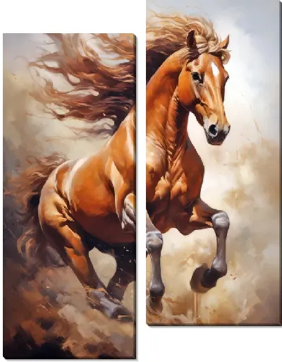 Модульная картина Лошадь №67