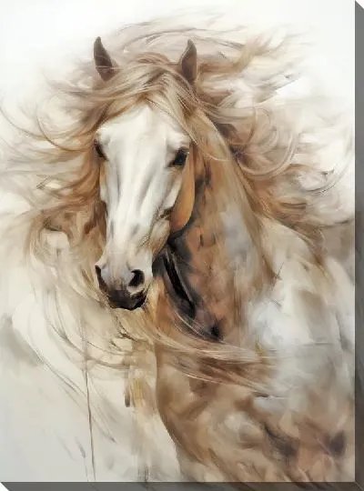 Картина маслом Лошадь №79