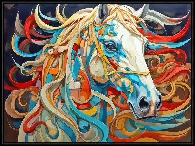 Картина Лошадь №811