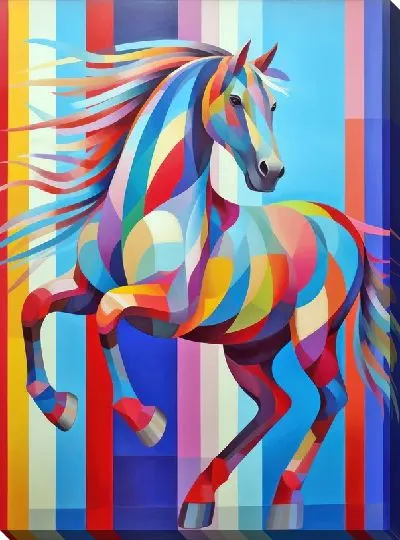 Картина маслом Лошадь №89