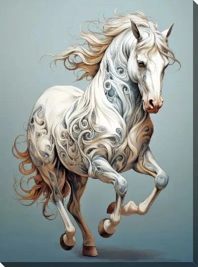 Картина маслом Лошадь №99