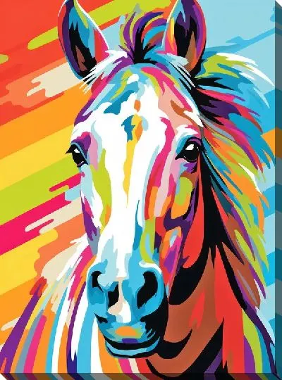 Картина маслом Лошадь №137