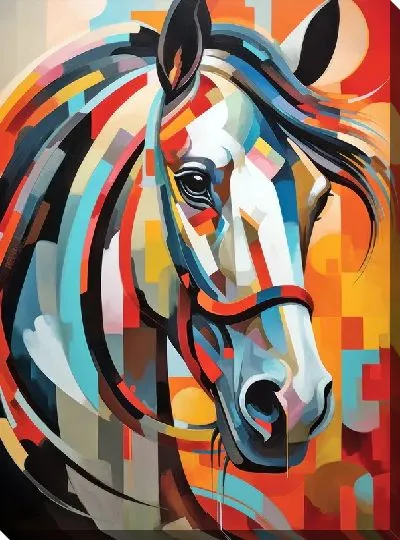 Картина маслом Лошадь №139