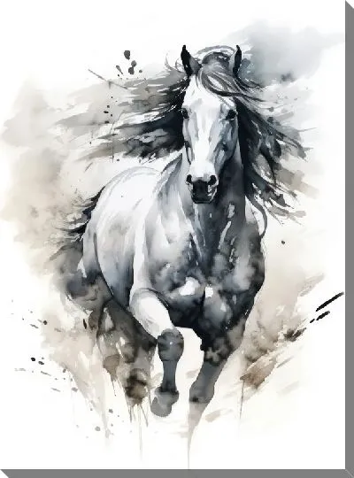Картина маслом Лошадь №149