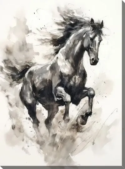 Картина маслом Лошадь №1511